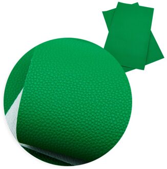 20*33Cm Gewone Groene Serie Faux Synthetisch Leer Stof Voor Bows Lederen Ambachten Effen Kleur Diy Handgemaakte Materiaal, 1Yc14879 1082565005