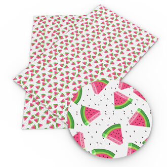 20*34cm Fruit Thema Gedrukt Faux Leer Voor Maken Handgemaakte Oorbellen Handtas Projecten, 1Yc8222 1096017001