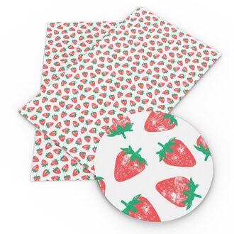 20*34cm Fruit Thema Gedrukt Faux Leer Voor Maken Handgemaakte Oorbellen Handtas Projecten, 1Yc8222 1096055001