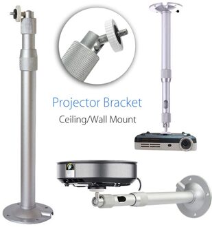 20-40Cm Aluminium Beugel Universele Hanger Accessoires 360 ° Graden Houder Plafond Wall Mount Projector