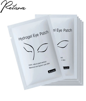20/50/100 Pairs Eye Pad Eyelash Pad Gel Patch Patch Grafted Under The Eyelashes For False Eyelash Extension Paper Sticker Makeup