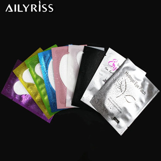 20/50/100 Pairs Eyelash Extension Paper Patch Grafted Eye Stickers Eyelash Under Eye Pads Lint Free Hydrating Eye Paper Patches