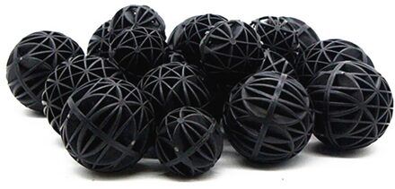 20/50/100 stuks Aquarium Pond Reef Bio Zwart D16mm Ballen Aquarium Luchtpomp Bus Biochemische Katoen filter Spons Media FA005 100stk