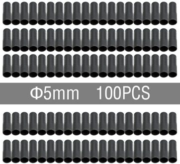 20/50/100Pc Weg Mountainbike Fiets Rem Versnellingen Buitenste Cable End Caps Tips Crimps Shift Derailleur kabel Draad Tip Cap Behuizing 100stk 5mm brake caps