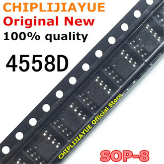 20-50PCS 4558D SOP8 JRC4558 SOP JRC4558D NJM4558 4558 SOP-8 SMD new and original IC Chipset