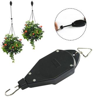 20-90 Cm Retro Opknoping Tuin Mand Pull Down Hanger Intrekbare Katrol Manden Plant Potten Opknoping Wastafel Intrekbare Haak