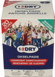 20 anti transpirant Okselpads – Wit – Large