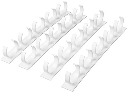 20 Clip Keuken Spice Grijper Strip Pot Rack Opslag Houder Organizer Muur Kastdeur Opknoping Spice