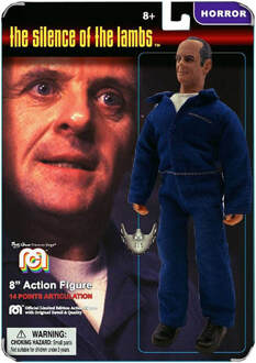 20 cm Silence of the Lambs Hannibal Lecter Action Figure (Kaart Variant)