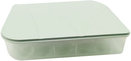 20 Compartiment Koelkast Eieren Doos Vers Houden Opbergdoos Eieren Rack groen