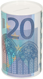 20 eurobiljet spaarpot 13 cm - Action products