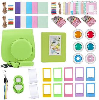 20 In 1 Fotopapier Film Album Set Fotolijst Voor Fujifilm Instax Camera Green2