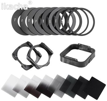 20 in1 Universele Gradiënt Neutrale Dichtheid Geleidelijke ND2 4 8 16 Filter Kit voor Cokin P Serie Pro Set SLR DSLR Camera Lens