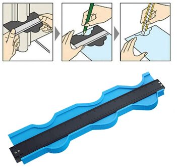 20 Inch Abs Plastic Contour Kopie Duplicator Ronde Frame Profiel Gauge Tool Plus Size