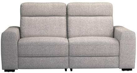 20% korting - Leen Bakker - Bank James 3-zits - Belfast - Stof - Grijs - 95x198x100 Cm