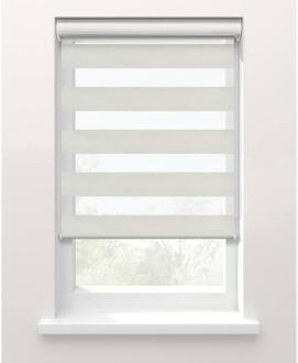 20% korting - Leen Bakker - Fenstr Duo Rolgordijn Nice Lichtdoorlatend - Naturel (25039) - Polyester - Beige - 120x10x10 Cm