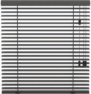 20% korting - Leen Bakker - Fenstr En Jaloezie Praag 50mm - Antraciet (20710) - Hout - Grijs - 120x10x10 Cm