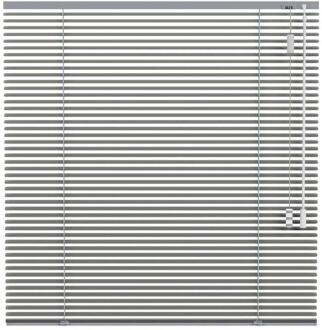 20% korting - Leen Bakker - Fenstr Jaloezie 25mm Mat - (20234) - Aluminium - Grijs - 120x10x10 Cm