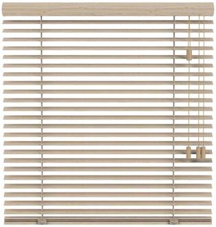 20% korting - Leen Bakker - Fenstr Jaloezie Tahiti 50mm - Licht Eiken (25951) - Bamboe - Beige - 120x10x10 Cm