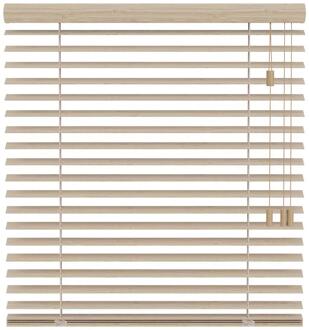 20% korting - Leen Bakker - Fenstr Jaloezie Tahiti 65mm - Licht Eiken (25951) - Bamboe - Beige - 120x10x10 Cm