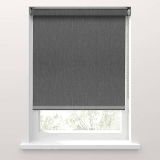 20% korting - Leen Bakker - Fenstr Rolgordijn Cadiz Lichtdoorlatend - Ijzer (20062) - Polyester - Grijs - 120x10x10 Cm