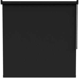 20% korting - Leen Bakker - Fenstr Rolgordijn Stockholm Lichtdoorlatend - (15003) - Polyester - Zwart - 120x10x10 Cm
