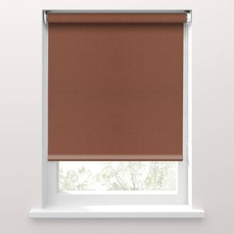20% korting - Leen Bakker - Fenstr Rolgordijn Stockholm Verduisterend - Terra (65003) - Polyester - Bruin - 120x10x10 Cm
