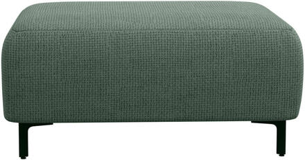 20% korting - Leen Bakker - Hocker Elsa - Eden - Salie - Stof - Groen - 77x99x45 Cm