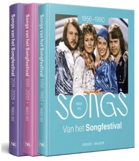 20 Leafdesdichten BV Bornmeer Alle Songs Van Het Songfestival (Set Van 3) - Marcel Rijs