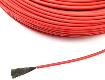 20 M 12 K 33 Ohm Infrarood Verwarming Vloerverwarming Kabel Systeem 2.0Mm Koolstofvezel Draad Elektrische Vloer Hotline verdikking FF46