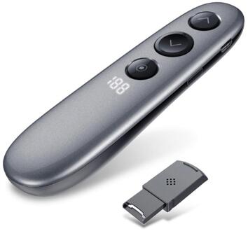20 meter Afstandsbediening Afstand Draadloze Presenter Benadrukken Vergroten Digitale USB Oplaadbare PPT Presentatie Clicker