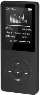 20 # Mode Draagbare MP3 MP4 Player Lcd-scherm Fm Radio Video Games Movie Muziek Ultra-Dunne Tf Card niet Inbegrepen MP3 MP4 Speler zwart