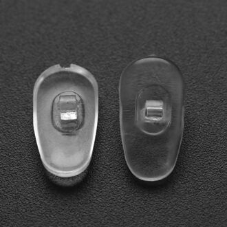 20 paar/pak Siliconen Lenzenvloeistof Sunglass Vision Care Glazen Neus Pads Op Neus Pad Massage Gezondheidszorg Anti-Slip gereedschap