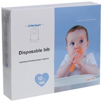 20 packs Slabbetjes Wegwerp Bib Waterdicht Speeksel Handdoek voor Baby niet-geweven stof Schoon En Handig Bib voor meisjes en jongens boys