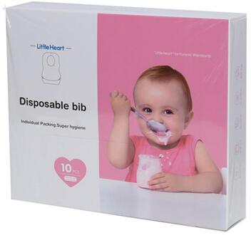 20 packs Slabbetjes Wegwerp Bib Waterdicht Speeksel Handdoek voor Baby niet-geweven stof Schoon En Handig Bib voor meisjes en jongens girls