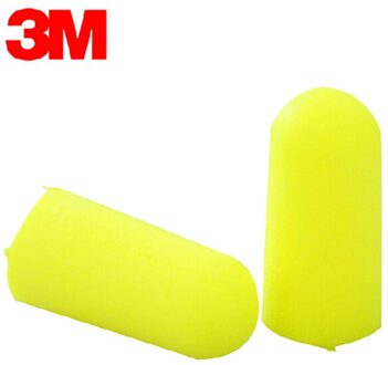 20 pairs Authentieke 3 M 312-1250 Foam Soft snoer Oordoppen Ruisonderdrukking Norope Oordopjes Zwemmen Beschermende oorbeschermers