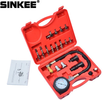 20 pc Diesel Engine Compression Automotive Compressor Tester Kit Tool Set