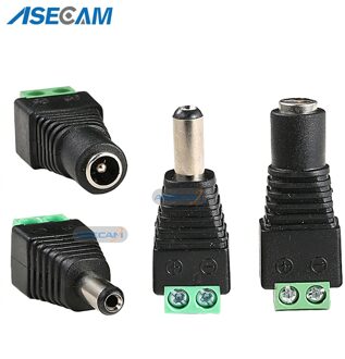 20 Pcs 12V 2.1*5.5 Mm Dc-Man Plug Jack Adapter Connector Plug Vrouwelijke Stekker Voor Cctv security Camera Accessoires Led Licht