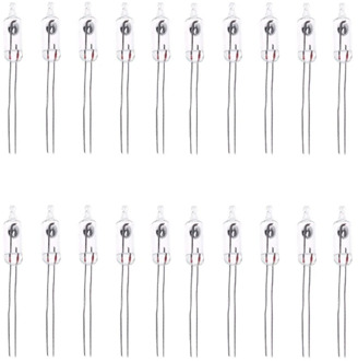 20 Pcs 5mm Unidirectional Mercury Switch Tilt Position Angle Detection Switch