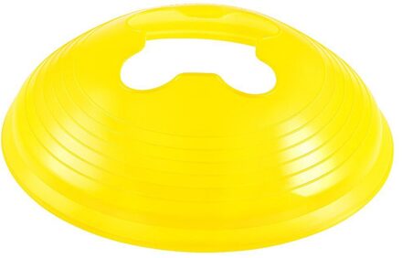 20 Pcs Hoge Voetbal Disc Kegels Voor Agility Training Voetbal Veld Marker MC889 geel