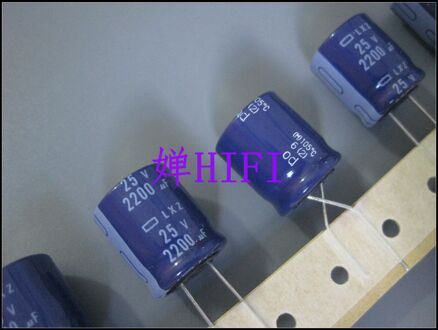 20 Pcs Nippon Lxz 25V2200UF 18X20 Mm Elektrolytische Condensator Ncc 2200 Uf 25V Lxz CHEMI-CON 2200 uf/25 V Ultra Lage Impedantie