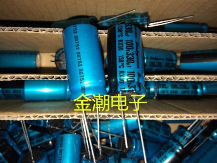 20 Pcs Rubycon RX30 100V330UF 16X31.5 Mm Elektrolytische Condensator Rx30 330 Uf/100 V 130 Graden 330 Uf 100V