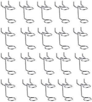 20 Pcs Schroevendraaier Organizer Tool Houders Multi-Gereedschaphouder Dubbele-Ring Tool Houders Huishoudelijke Tools Organisator