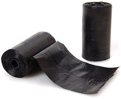 20 Roll Hond Kak Tas Black Pet Kak Tassen Hond Kat Afval Pick Up Clean Bag Voor Hond cleaning Tools