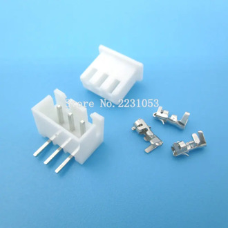 20 Sets XH2.54-3P Right Angle 3pin 2.54mm Pitch Terminal / Housing / Pin Header Connector Wire Connectors Adaptor XH-3AW