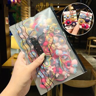 20 Stks/pak Knoop Rubber Band Rope Paardenstaart Houder Bloemen Elastische Scrunchies Snoep Ringen Tie Gum Meisjes Partij Haar Accessoires MULTI