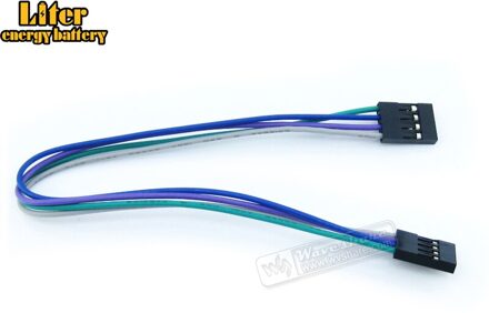 20 stks/partij 200mm Vrouw tot Vrouw 4 Pin Jumper Draad Dupont Kabel 20 CM Dual-vrouwelijke 4- pin Dupont Draad 2.54-pitch