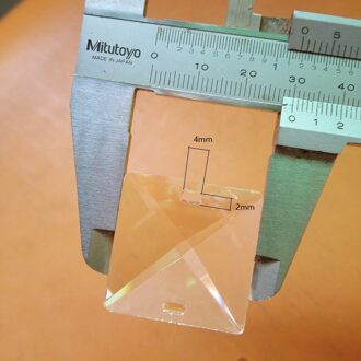 20 stks/partij 30*30 MM machine slijpen clear k9 vierkante kristal kralen DIY kroonluchter lamp in 2 rechthoekige holesCurtain accessoires