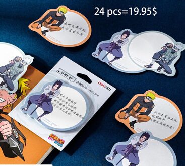 20 Stks/partij Creatieve Dier Memo Pad Sticky Notes Leuke N Keer Briefpapier Label Notepad Bookmark Post Schoolbenodigdheden 24 stk