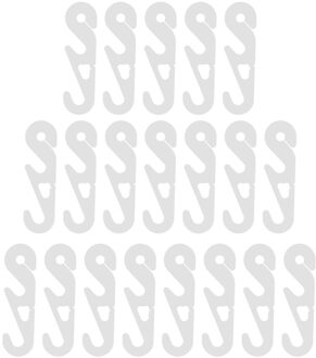 20 Stks/partij S Vormige Uitgebreid Verstelbare Oor Protectors Anti-Slip Masker Oor Grips Haak Extension Protector Gesp Diy Ambachten